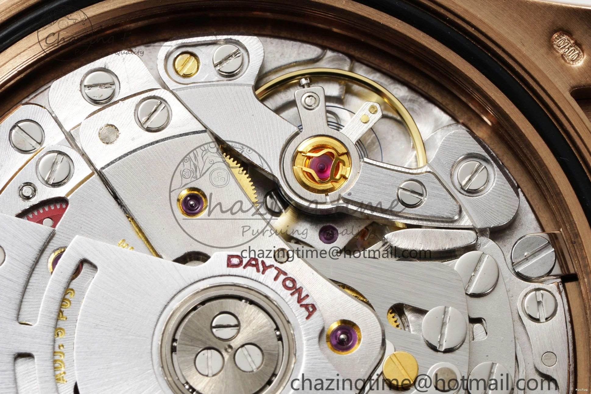 MiroTime 0105 Elegant Daytona 116515 BTF 1:1 Best Edition RG Dial on Oysterflex Rubber Strap SA4130 V 2264